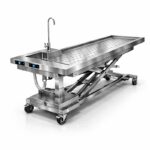 Otomatik Yükselip Alçalan Otopsi/Diseksiyon Masası (Paslanmaz)