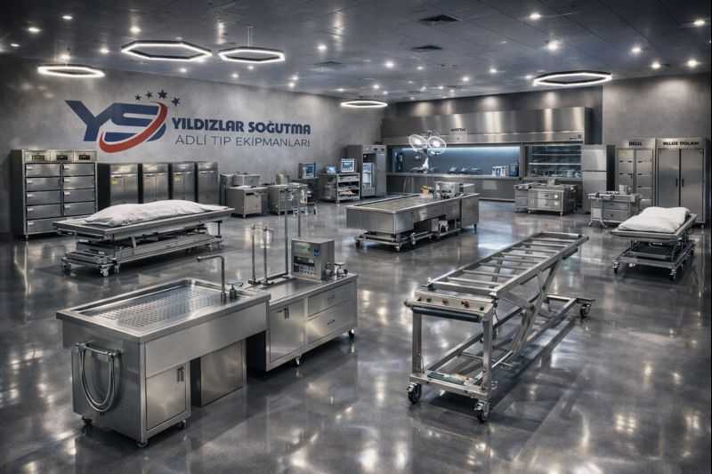 Tek/çift/üç katlı morglar, yandan–baştan yüklemeli sistemler, gasil ve teneşir masaları. Yıldız Soğutma ile profesyonel kalite, hijyen ve güvenilir üretim. Adli tıp ve hastaneler için morg çözümleri: modüler tasarım, kolay temizlik, güvenli kullanım. Gasil masası ve teneşir masası üretimi Yıldız Soğutma’da. Morg dolabı ve morg odası ekipmanlarında ikna eden kalite: tek/çift/üç katlı seçenekler, ergonomik yükleme, dayanıklı paslanmaz yapı. Teklif alın!