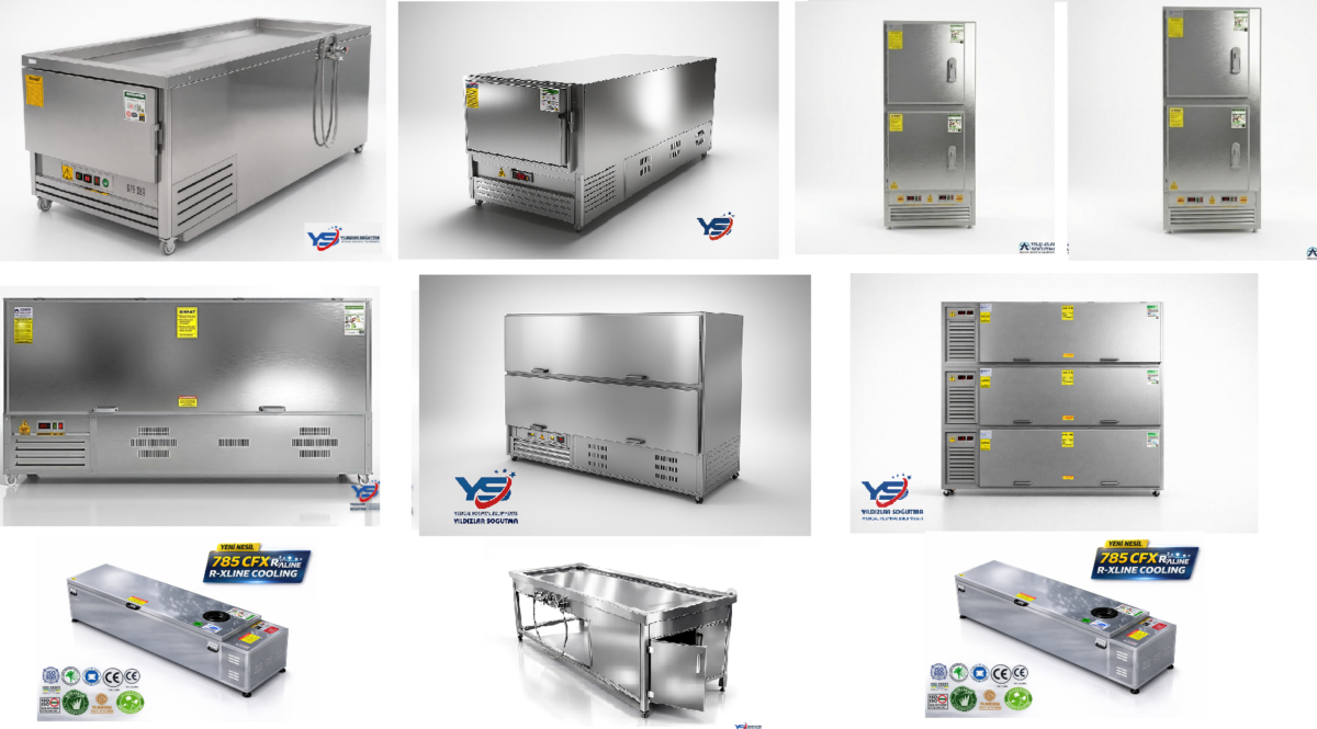 Morg Üniteleri: Yandan ve Baştan (Önden) Yüklemeli Modeller + Yıkama Üniteli Sistemler